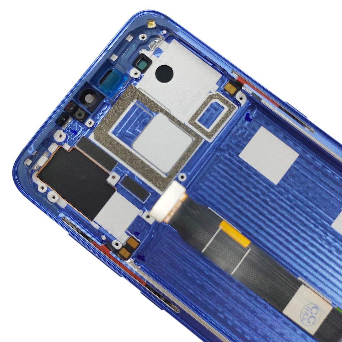 Ecran Complet LCD + Tactile + Châssis (Version Oled) Xiaomi MI 9 Bleu