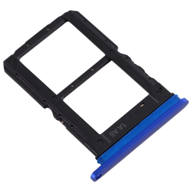 Plateau de carte SIM + plateau de carte SIM pour Realme X2 Pro (bleu)