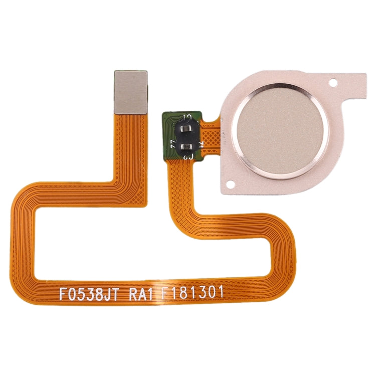 Cable Flex de Sensor de Huella Dactilar Para Huawei Enjoy 8 (Dorado)