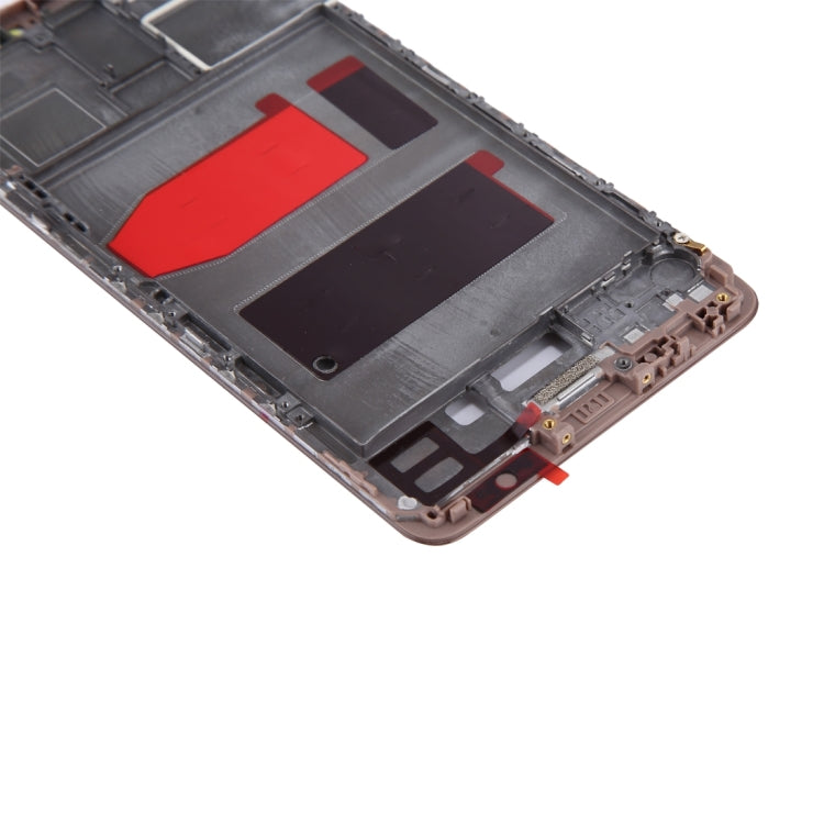 Huawei Mate 9 Carcasa Frontal Placa de Bisel de Marco LCD (Mocha Dorado)
