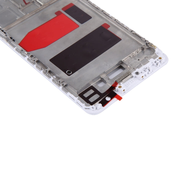 Placa de Bisel de Marco LCD de Carcasa Frontal Para Huawei Mate 9 (Blanco)