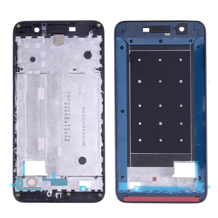 Huawei Enjoy 5 / Y6 Pro Carcasa Frontal Placa de Bisel de Marco LCD (Negro)