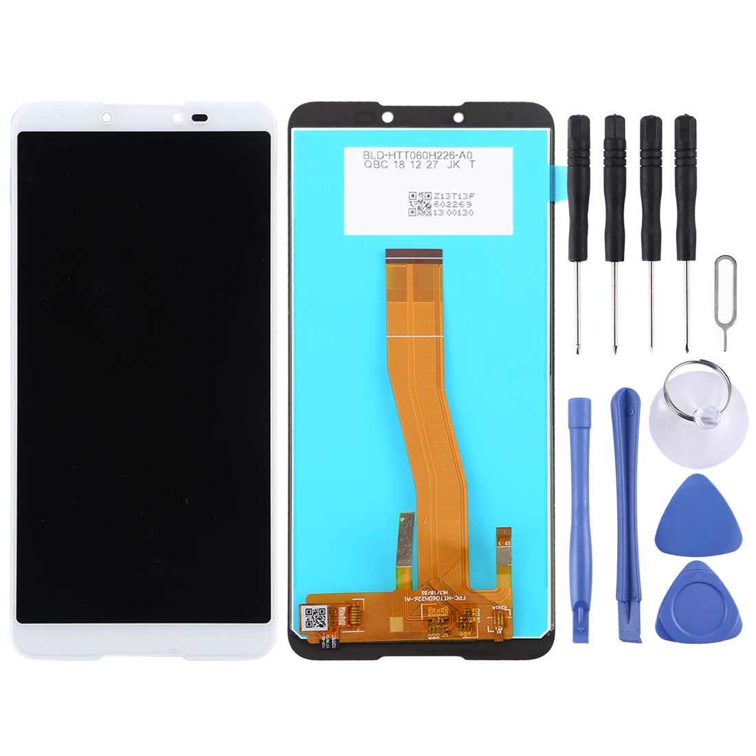 LCD Screen + Touch Digitizer Wiko Jerry 4 White