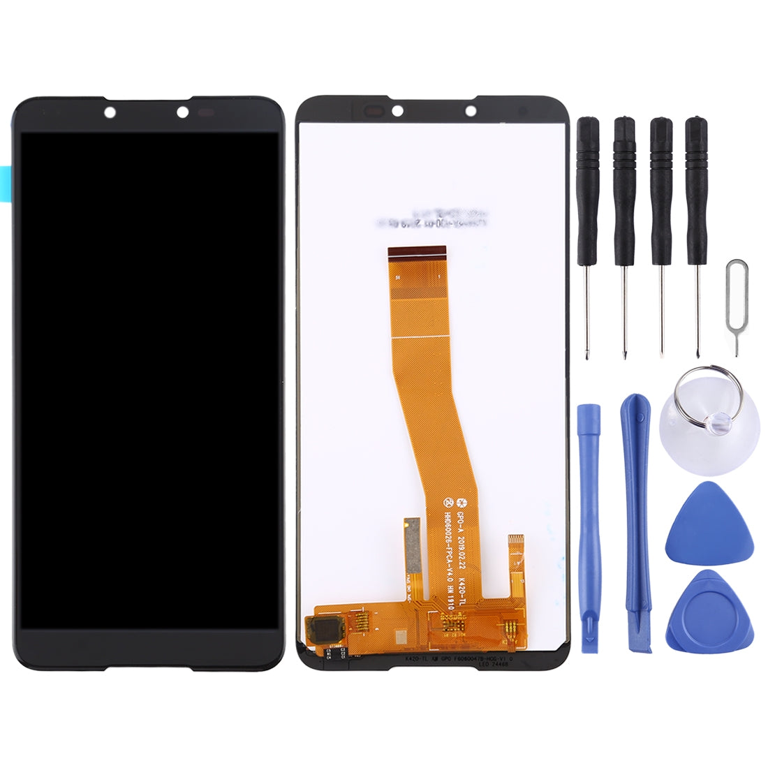 LCD Screen + Digitizer Touch Wiko Y70 Black