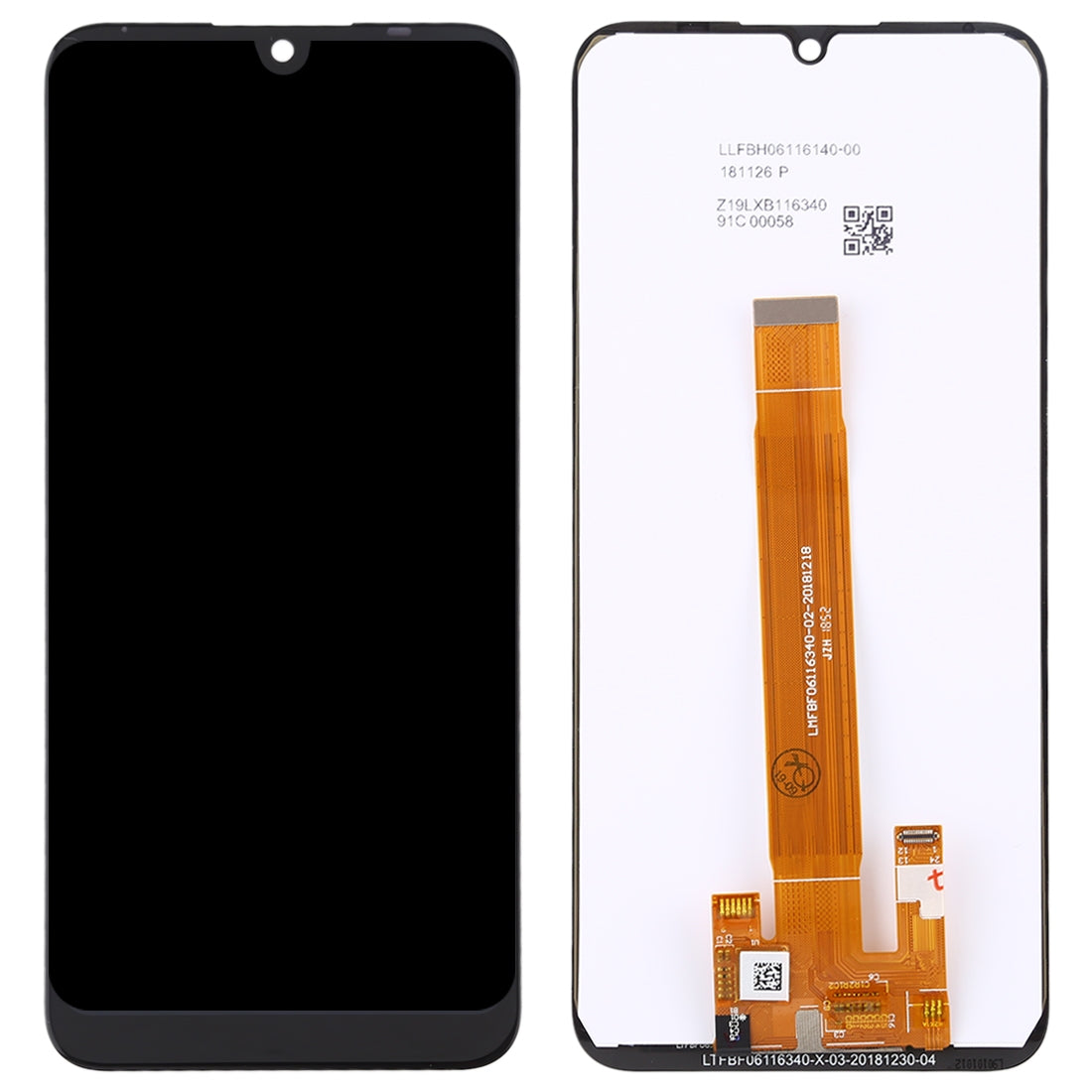 LCD Screen + Touch Digitizer Wiko View 3 Lite Black