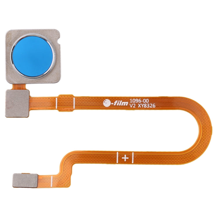 Cable Flex de Sensor de Huellas Dactilares Para Xiaomi MI 8 Lite (Azul)