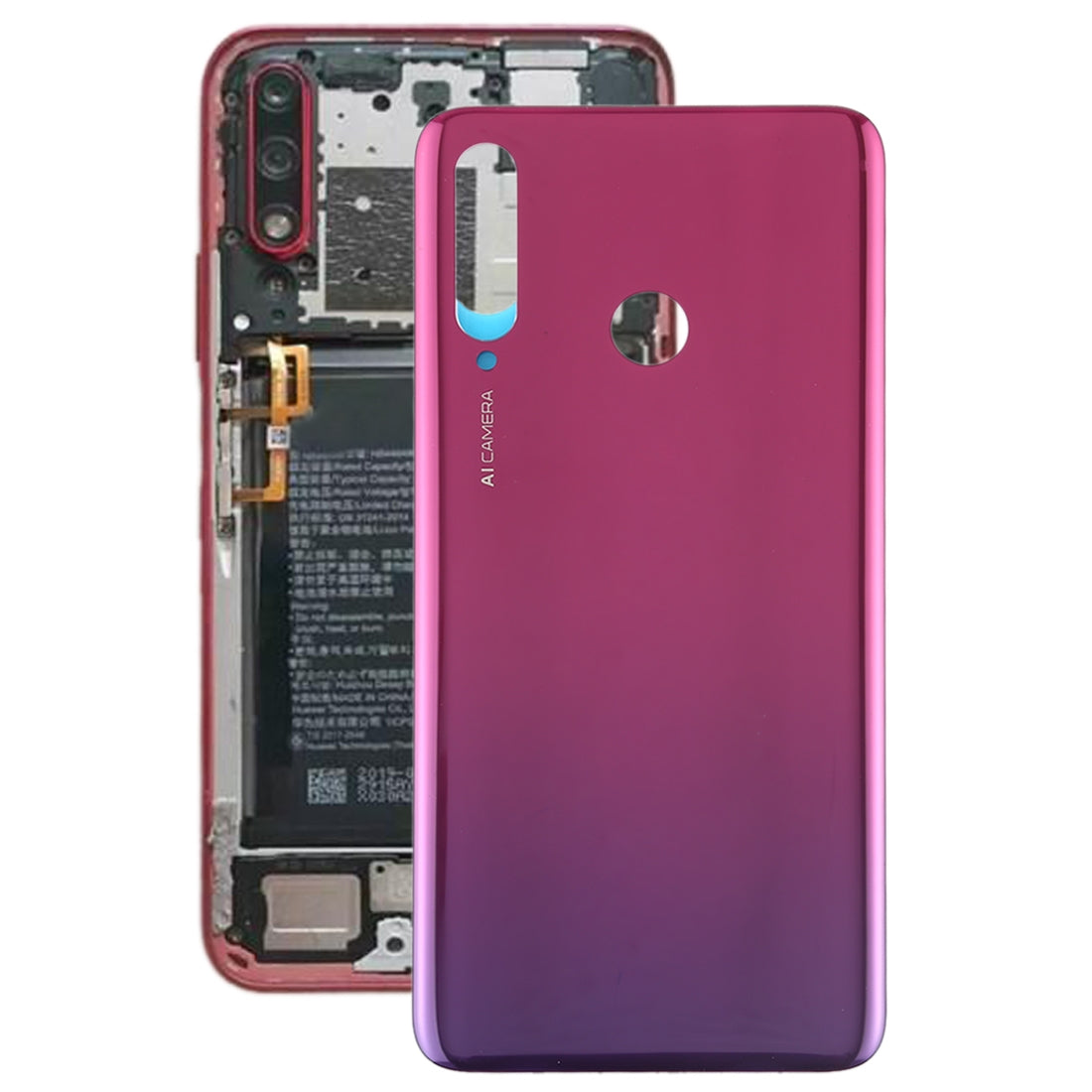 Tapa Bateria Back Cover Huawei Honor 20 Lite Magenta