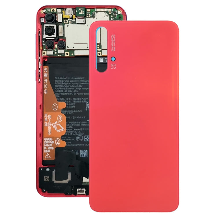 Tapa Trasera de Batería Para Huawei Nova 5 Pro (Naranja)