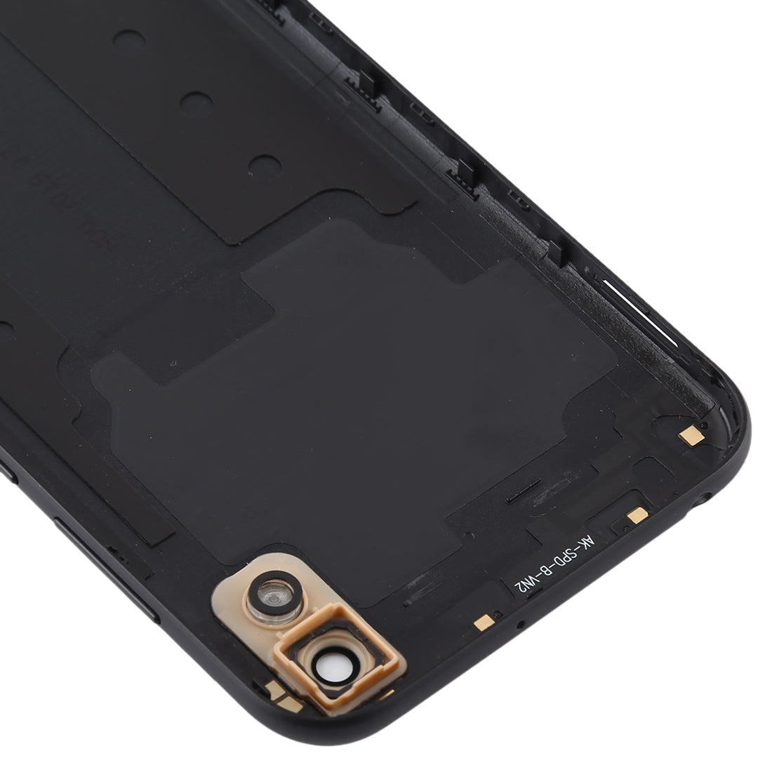 Tapa Bateria Back Cover + Lente Camara Trasera Huawei Y5 2019 Negro