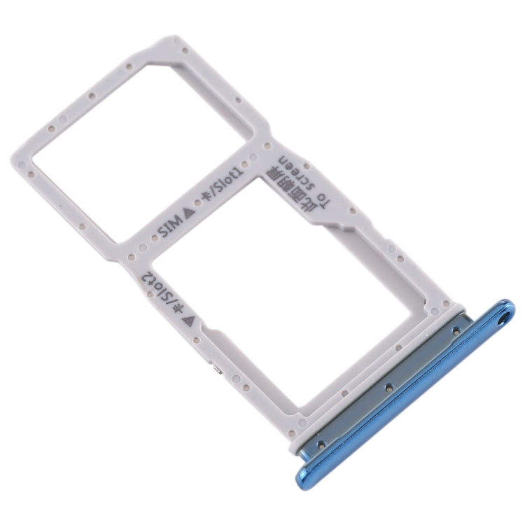 SIM Card Tray + SIM Card Tray / Micro SD Card Tray for Huawei Enjoy 10 Plus (Breathing Glass)
