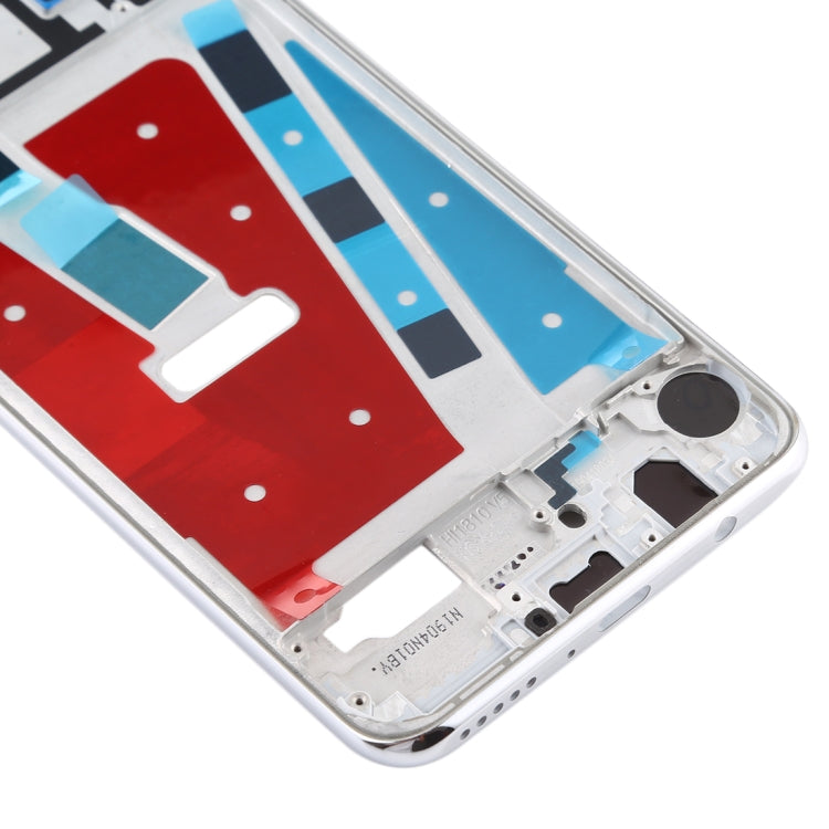 Placa de Bisel de Marco LCD de Carcasa Frontal Para Huawei P30 Lite (48MP) (Blanco)