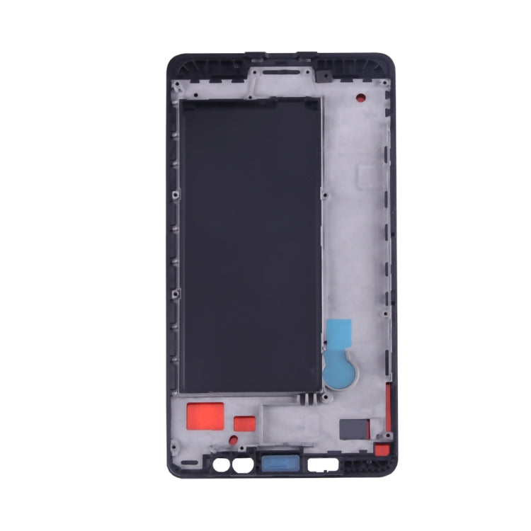Plaque de cadre LCD du boîtier avant pour Microsoft Lumia 950 (noir)