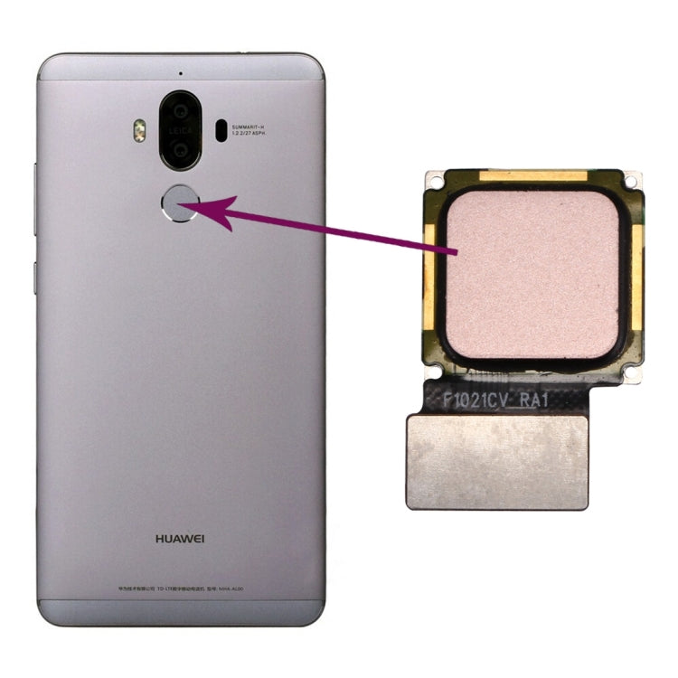 Cable Flex del Sensor de Huellas Dactilares Huawei Mate 9 (Rosa)