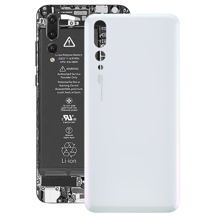 Coque arrière pour Huawei P20 Pro (Blanc)