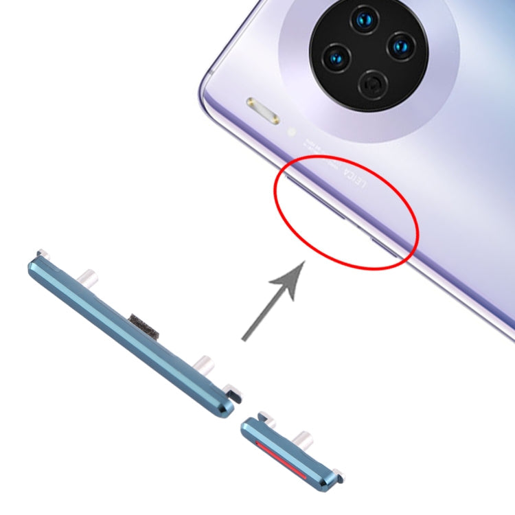 Touches latérales pour Huawei Mate 30 (Bleu)