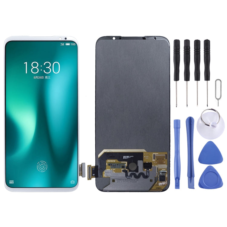 Complete LCD Screen and Digitizer Assembly for Meizu 16S Pro (White)