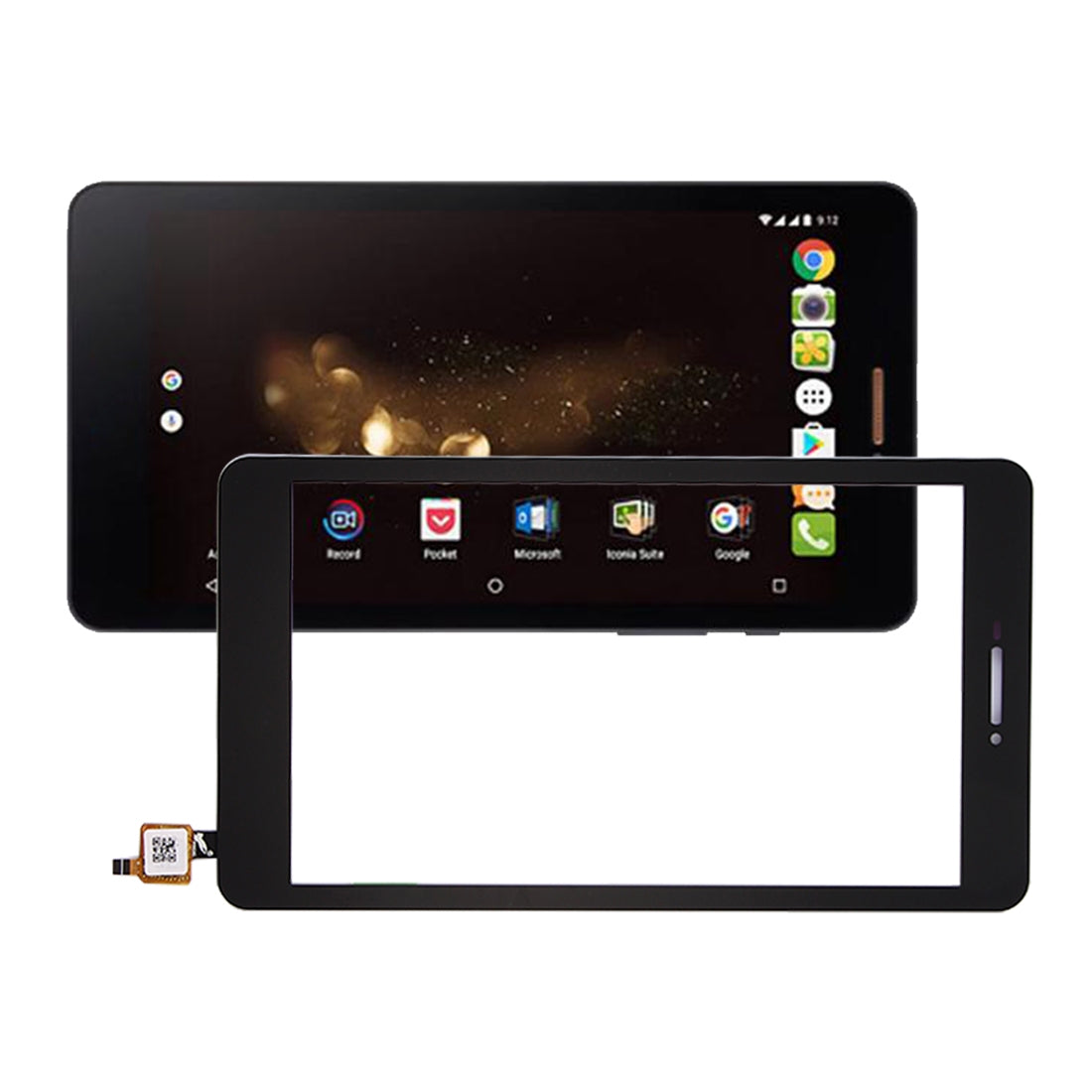 Touch Screen Digitizer Acer Iconia Talk S A1-734 Black