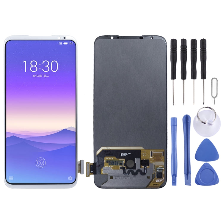 Complete LCD Screen and Digitizer Assembly for Meizu 16XS (White)