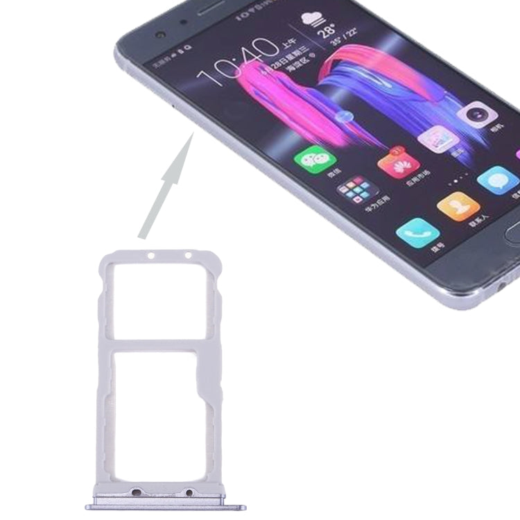 Huawei Honor 9 SIM Card Tray and SIM / Micro SD Card Tray (Grey)