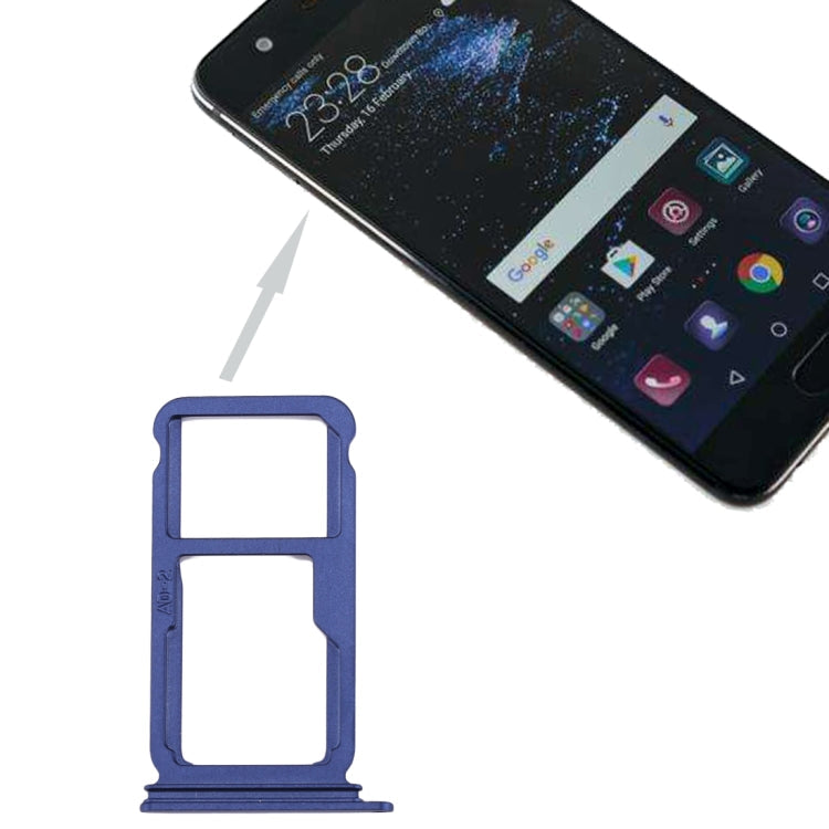 Huawei P10 Plus Bandeja de Tarjeta SIM y Bandeja de Tarjeta SIM / Micro SD (Azul)
