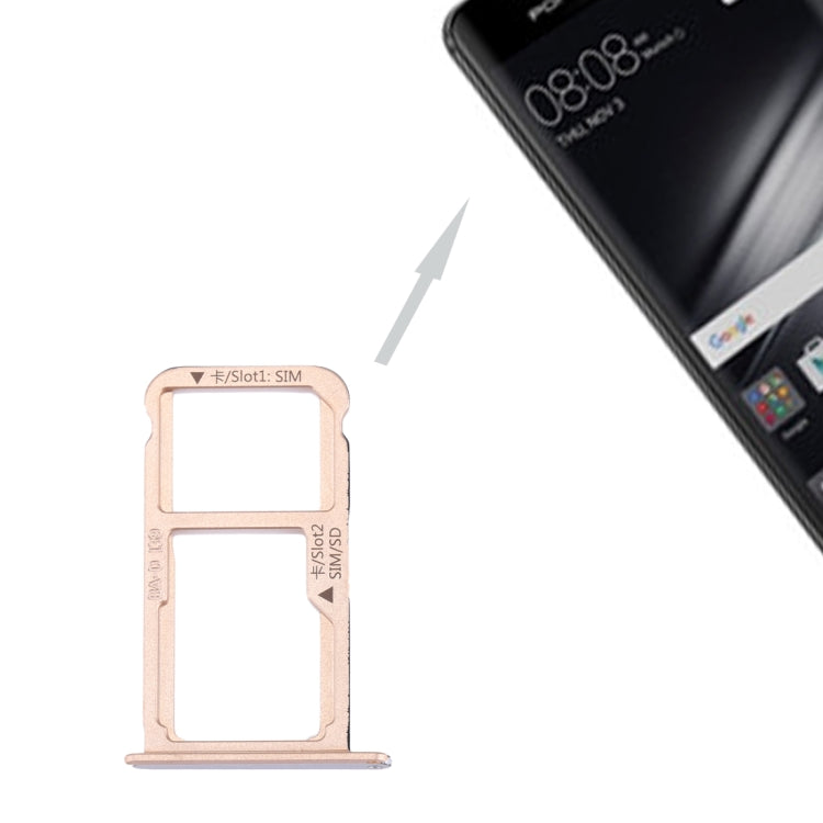 Huawei Mate 9 SIM Card Tray and SIM / Micro SD Card Tray (Gold)