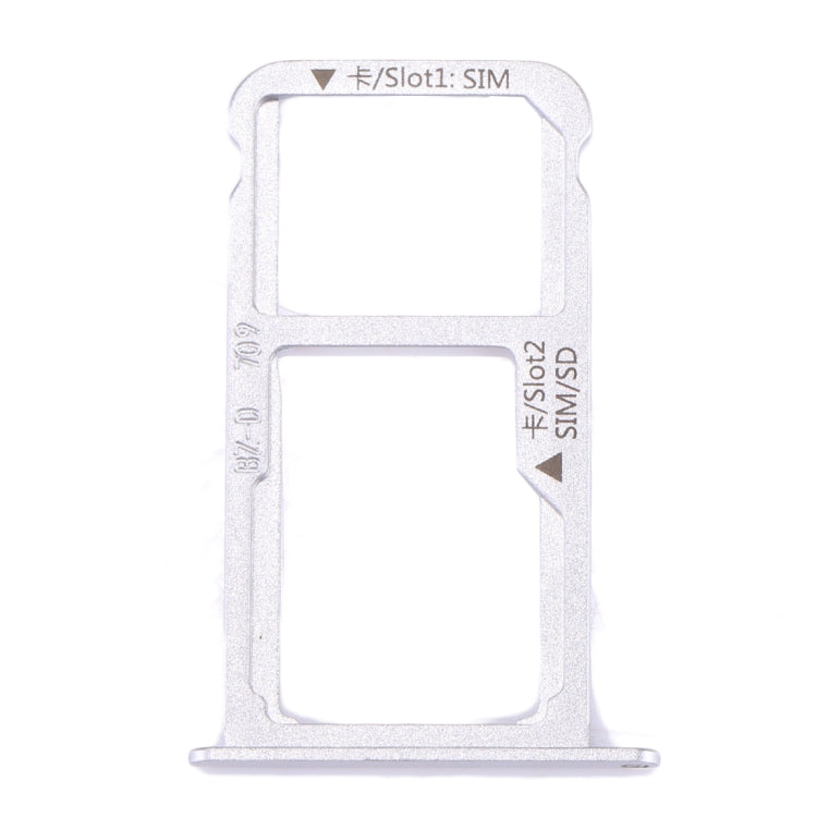 Plateau de carte SIM et plateau de carte SIM / Micro SD Huawei Mate 9 (Blanc)