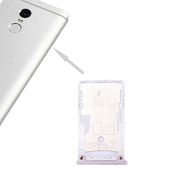 Xiaomi Redmi 4 Bandeja de Tarjeta SIM y SIM / TF (Gris)