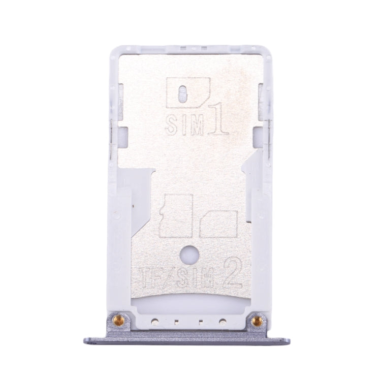 Plateau de carte SIM et SIM / TF Xiaomi Redmi Note 4 (Gris)