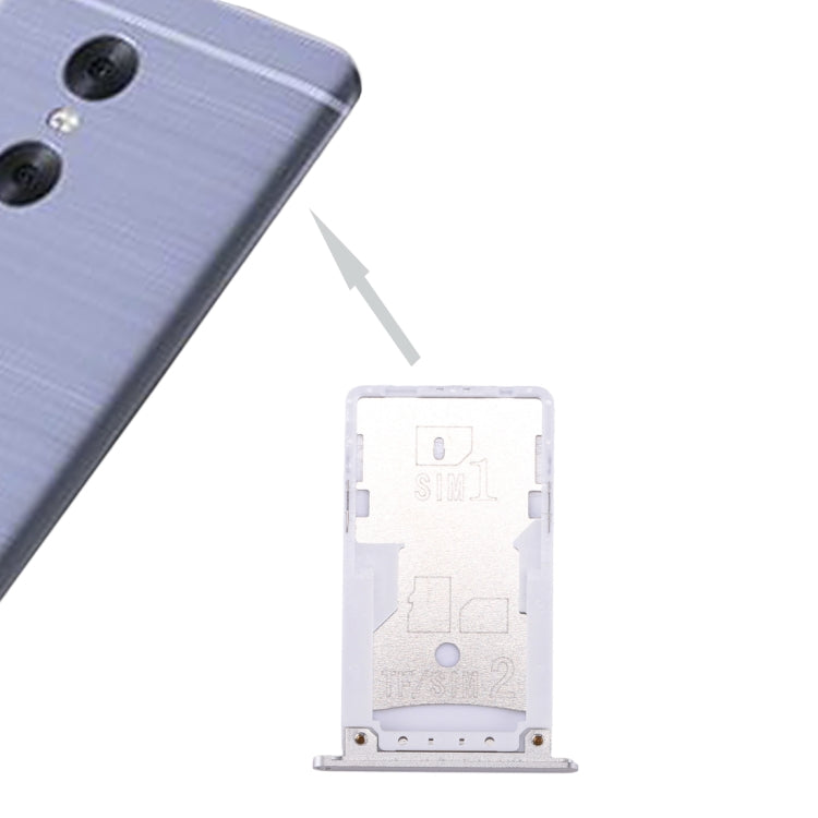 Xiaomi Redmi Pro SIM and SIM / TF Card Tray (Silver)