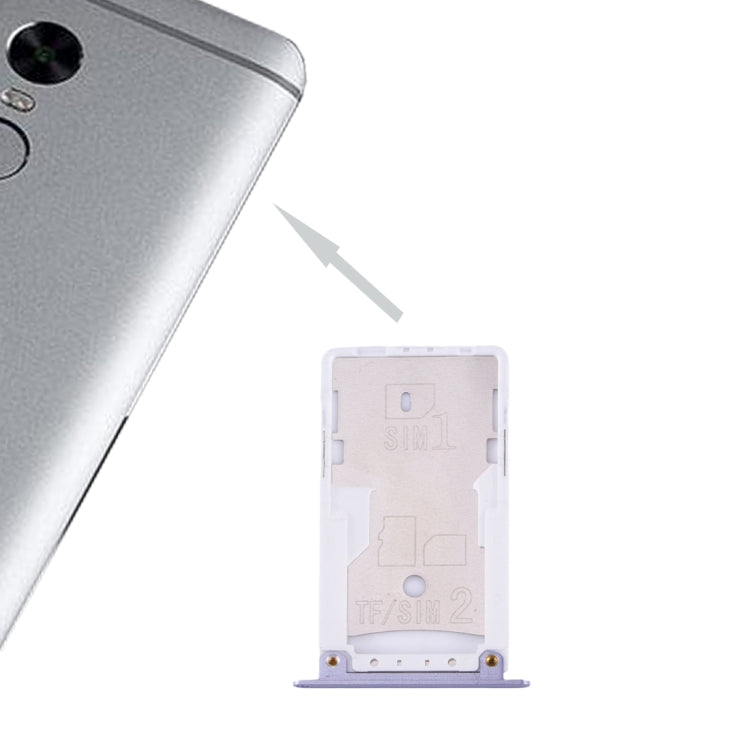 Xiaomi Redmi Note 4X SIM and SIM / TF Card Tray (Grey)