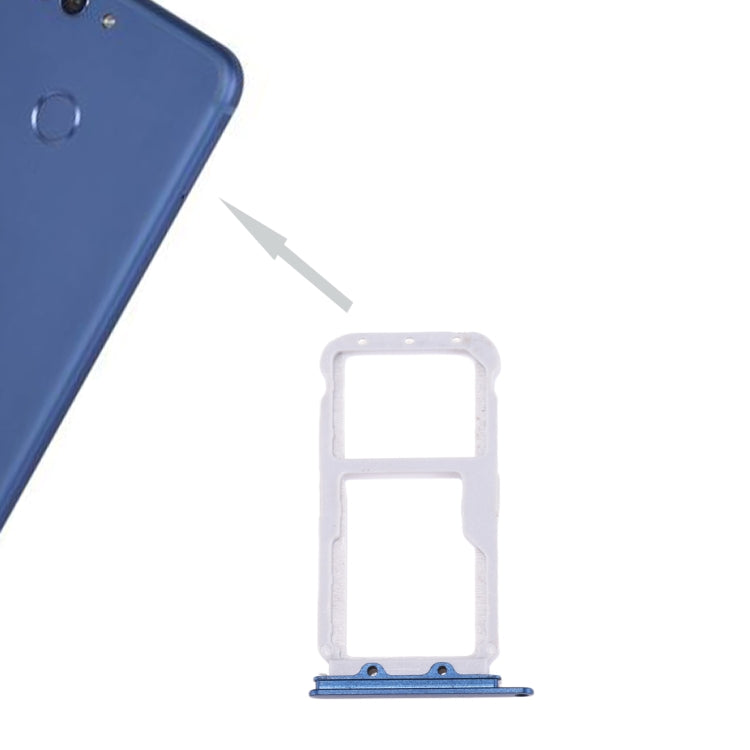 Bandeja de Tarjeta SIM Huawei Nova 2 y Bandeja de Tarjeta SIM / Micro SD (Azul)