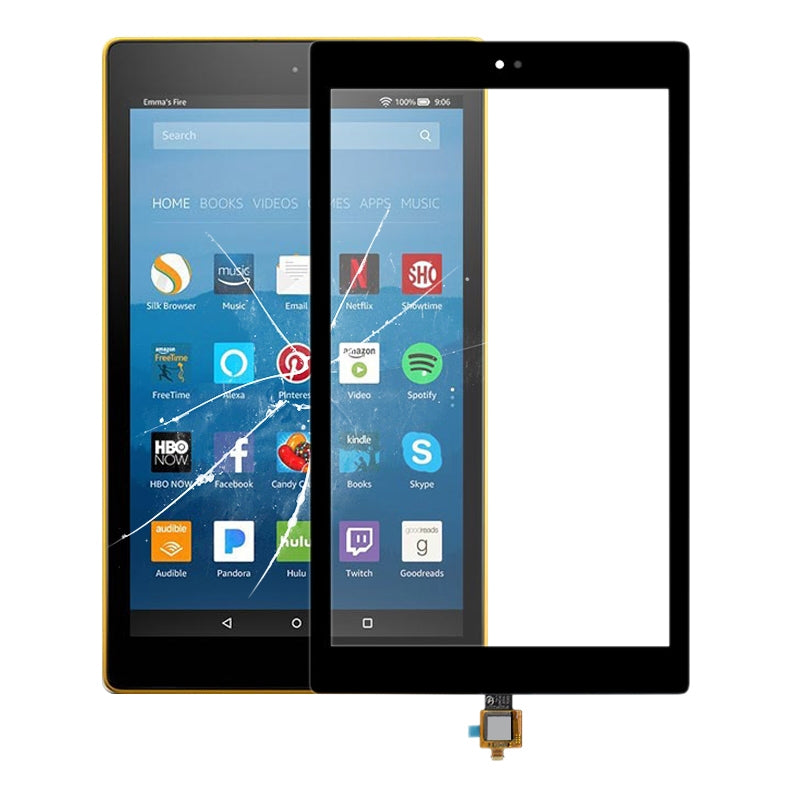 Touch Screen Digitizer Amazon Kindle Fire HD 10 2017 Black