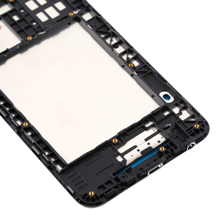 Plaque de cadre LCD du boîtier avant pour LG K30 / K10 (2018) / X410 LMX410 LMX410TK (Noir)