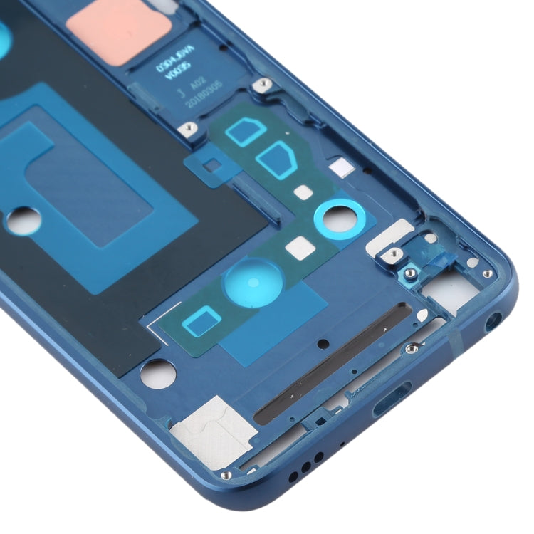 Placa de Bisel de Marco LCD de Carcasa Frontal LG Q7 / Q610 / Q7 Plus / Q725 / Q720 / Q7A / Q7 Alpha (Azul Oscuro)