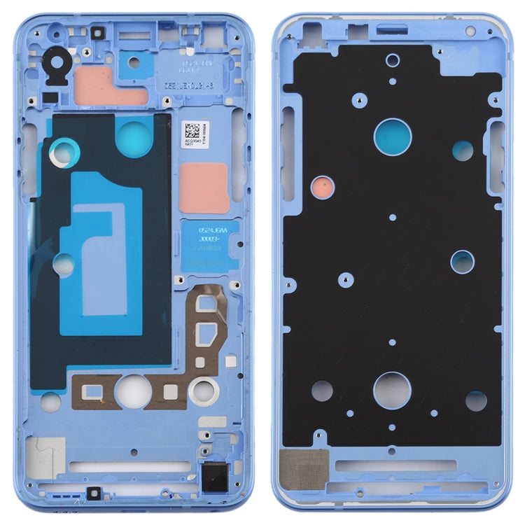 Placa de Bisel de Marco LCD de Carcasa Frontal LG Q7 / Q610 / Q7 Plus / Q725 / Q720 / Q7A / Q7 Alpha (Azul Claro)