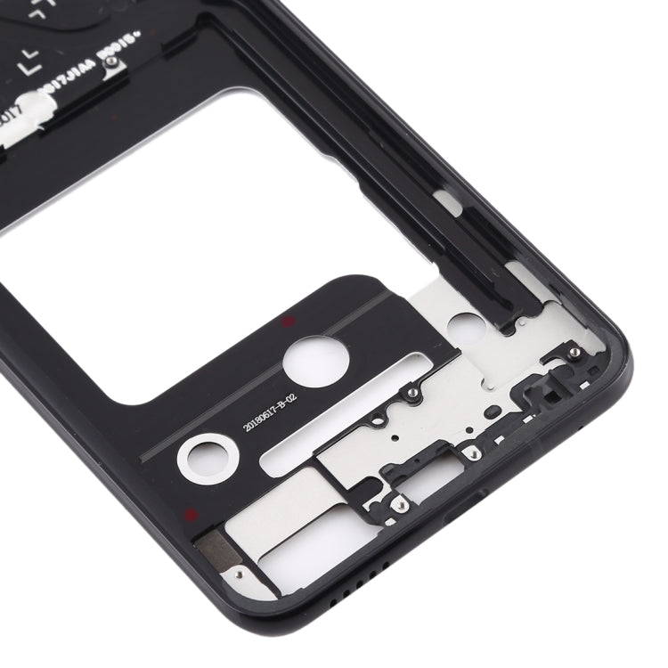 Placa de Bisel de Marco LCD de Carcasa Frontal LG V35 ThinQ (Negro)