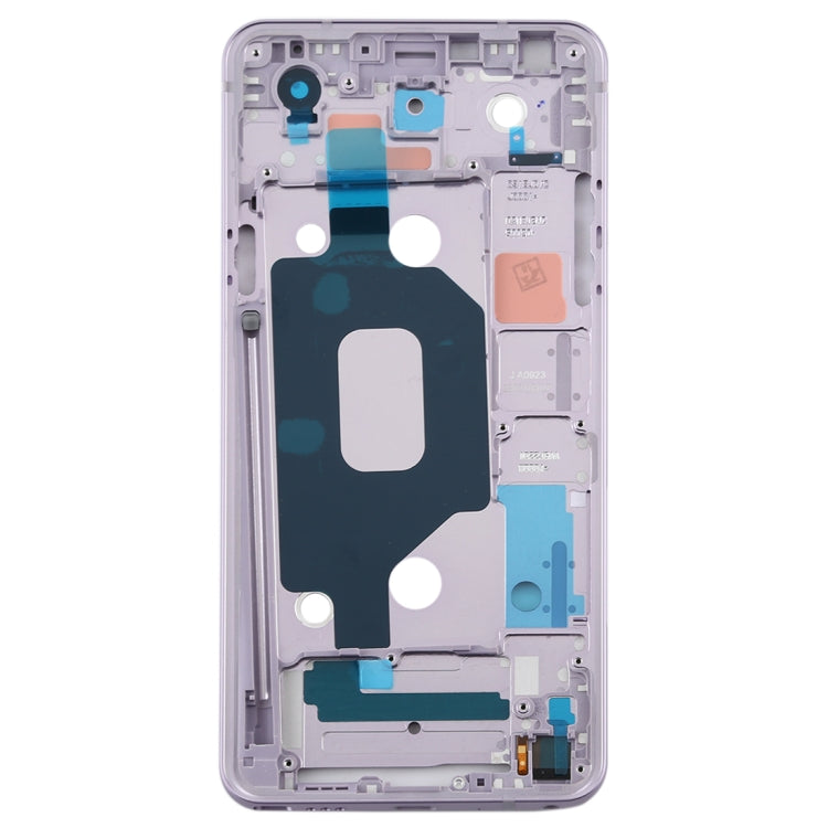 LG Q Stylo 4 Q710 Q710MS Q710CS Front Housing LCD Frame Bezel Plate (Purple)
