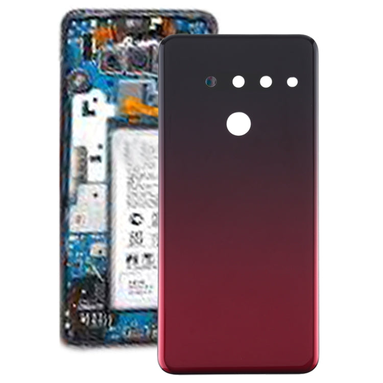 Cache Batterie Arrière LG G8 ThinQ / G820 G820N G820QM7 Version KR (Rouge)