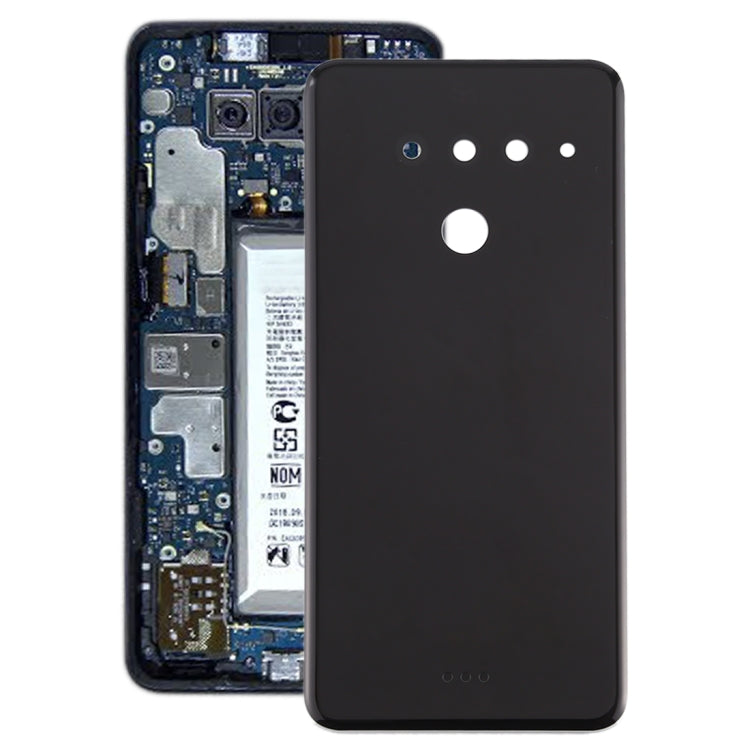 Tapa Trasera de Batería LG V50 ThinQ 5G (Versión de US) (Negro)