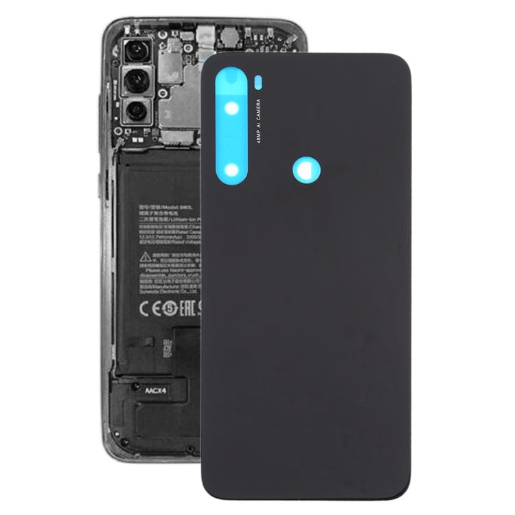 Tapa Trasera de Batería Para Xiaomi Redmi Note 8 (Negra)