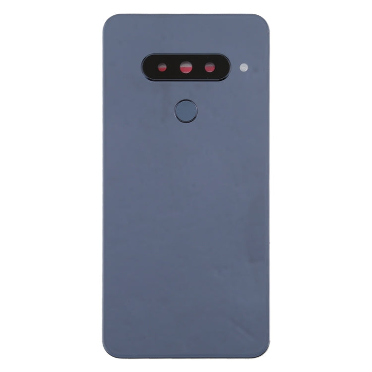 Battery Back Cover with Camera Lens and Fingerprint Sensor for LG G8s ThinQ (Silver)