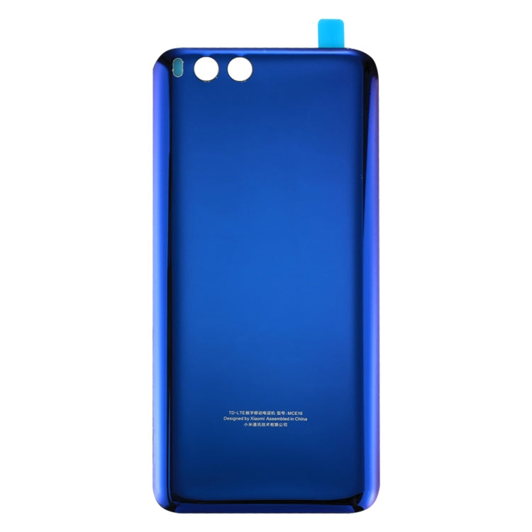 Cache Batterie en Verre Xiaomi MI 6 (Bleu)