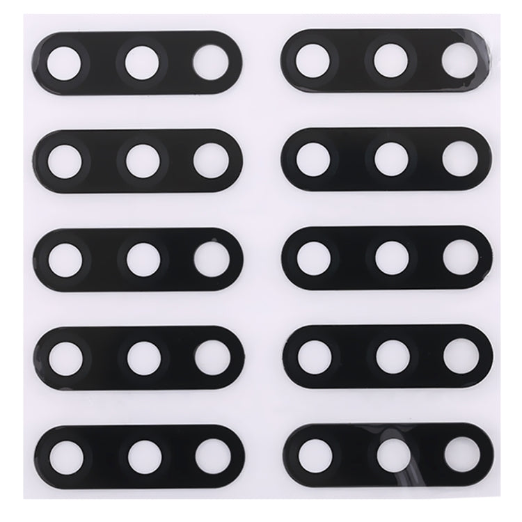 10 PCS Back Camera Lens with Adhesive for Huawei Honor Play 7C / Enjoy 8
