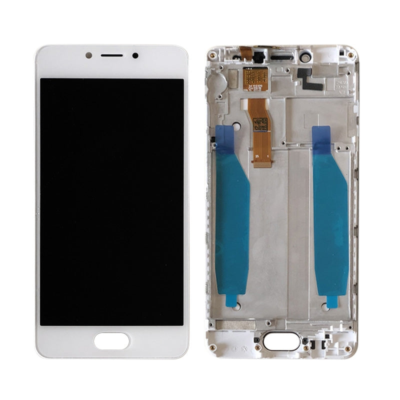 Pantalla Completa LCD + Tactil + Marco Meizu Meilan A5 M5C Blanco