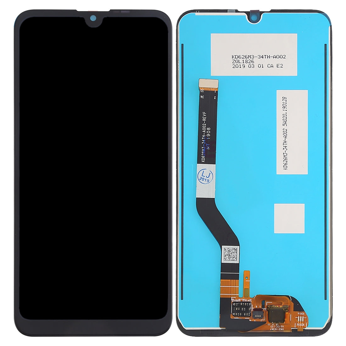 Ecran LCD + Vitre Tactile Huawei Y7 (2019) Noir