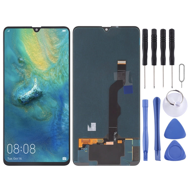 Complete LCD Screen and Digitizer Assembly for Huawei Mate 20 X (Black)