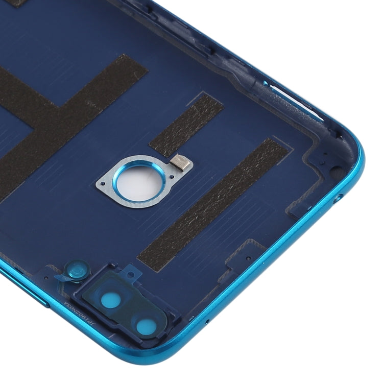 Original Battery Back Cover with Camera Lens and Side Keys for Huawei Y7 Prime (2019) (Blue)