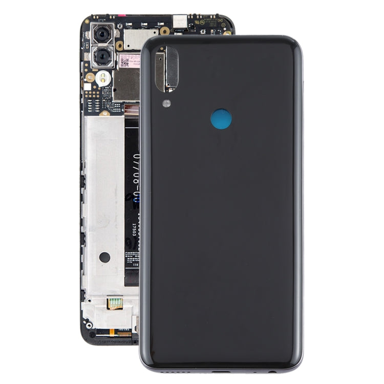Coque Arrière de Batterie avec Touches Latérales pour Meizu Note 9 (Noir)