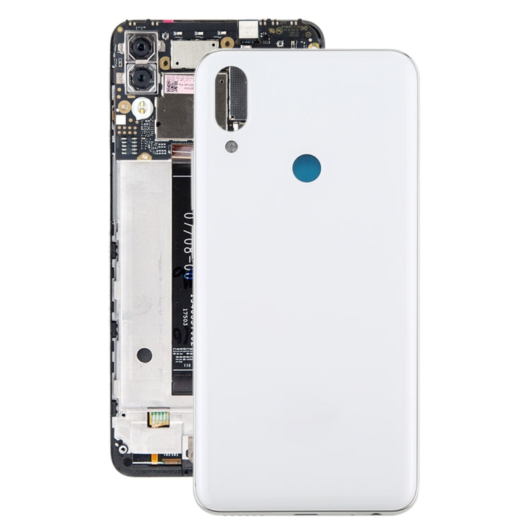 Battery Back Cover with Side Keys for Meizu Note 9 (White)