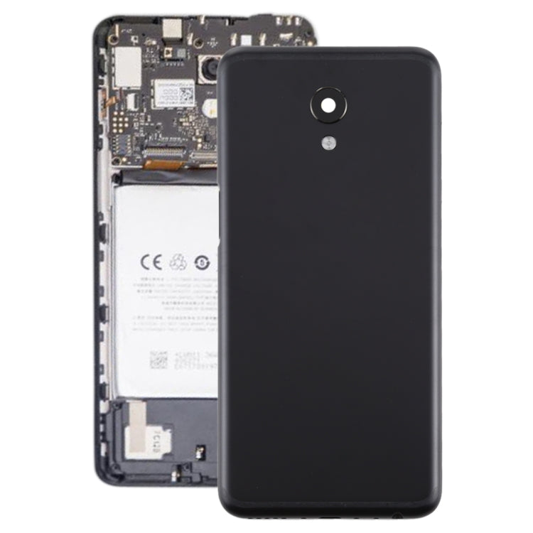 Battery Back Cover with Camera Lens for Meizu M6S M712H M712Q (Black)